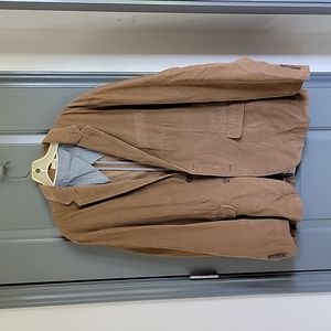 J.Crew Large Tan Corduroy Blazer Jacket